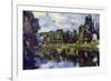 Marne Shore-Paul Cézanne-Framed Art Print