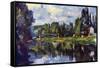 Marne Shore-Paul C?zanne-Framed Stretched Canvas