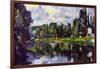 Marne Shore-Paul Cézanne-Framed Art Print