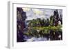 Marne Shore-Paul Cézanne-Framed Premium Giclee Print