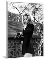 MARNIE, 1964 directed by ALFRED HITCHCOCK Tippi Hedren (b/w photo)-null-Framed Photo