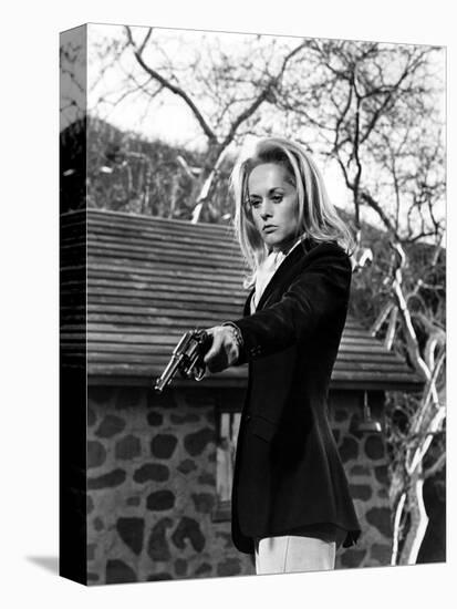 MARNIE, 1964 directed by ALFRED HITCHCOCK Tippi Hedren (b/w photo)-null-Stretched Canvas