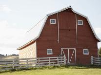 Weathered Barn-Marnie Burkhart-Stretched Canvas