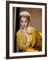 "MARNIE" by AlfredHitchcock with Tippi Hedren, 1964 (photo)-null-Framed Photo