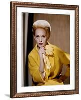 "MARNIE" by AlfredHitchcock with Tippi Hedren, 1964 (photo)-null-Framed Photo