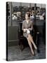 "MARNIE" by AlfredHitchcock with Tippi Hedren, 1965 (photo)-null-Stretched Canvas