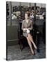 "MARNIE" by AlfredHitchcock with Tippi Hedren, 1965 (photo)-null-Stretched Canvas