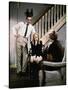 "MARNIE" by AlfredHitchcock with Tippi Hedren and Sean Connery, 1965 (photo)-null-Stretched Canvas