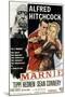 Marnie, Director Alfred Hitchcock, Sean Connery, Tippi Hedren, 1964-null-Mounted Art Print