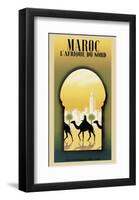 Maroc L'Afrique du Nord-Steve Forney-Framed Art Print