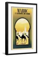 Maroc L'Afrique du Nord-Steve Forney-Framed Art Print