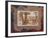 Maroc Stamp-unknown Walker-Framed Art Print