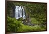 Marokopa Falls, Waitomo District, Waikato, North Island, New Zealand-David Wall-Framed Photographic Print