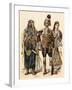 Maronite of Lebanon (Left), Armed Zeibek, and Christian Lebanese Woman-null-Framed Giclee Print