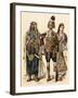 Maronite of Lebanon (Left), Armed Zeibek, and Christian Lebanese Woman-null-Framed Giclee Print