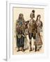 Maronite of Lebanon (Left), Armed Zeibek, and Christian Lebanese Woman-null-Framed Giclee Print