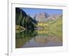 Maroon Bells, Aspen, Colorado, Rocky Mountains, USA-Jean Brooks-Framed Photographic Print