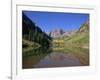 Maroon Bells, Aspen, Colorado, United States of America, North America-Jean Brooks-Framed Photographic Print