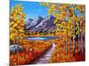 Maroon Bells, Colorado in Autumn-Patty Baker-Mounted Art Print