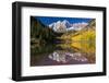 Maroon Bells Outside of Aspen, Colorado-Jason J. Hatfield-Framed Photographic Print