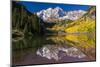 Maroon Bells Outside of Aspen, Colorado-Jason J. Hatfield-Mounted Photographic Print