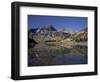 Maroon Bells Reflected in Crater Lake With Fall Color, White River National Forest, Colorado, USA-James Hager-Framed Photographic Print