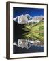 Maroon Bells Reflected in Maroon Lake, White River National Forest, Colorado, USA-Adam Jones-Framed Premium Photographic Print