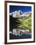 Maroon Bells Reflected in Maroon Lake, White River National Forest, Colorado, USA-Adam Jones-Framed Photographic Print