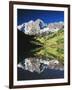 Maroon Bells Reflected in Maroon Lake, White River National Forest, Colorado, USA-Adam Jones-Framed Photographic Print