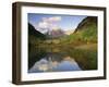 Maroon Bells Reflected in Maroon Lake, White River National Forest, Colorado, USA-Adam Jones-Framed Photographic Print