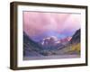 Maroon Bells Snowmass Wilderness at Dawn, Colorado, USA-Rob Tilley-Framed Premium Photographic Print