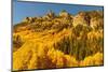 Maroon Bells-Snowmass Wilderness in Aspen, Colorado in autumn.-Mallorie Ostrowitz-Mounted Photographic Print