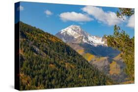 Maroon Bells-Snowmass Wilderness in Aspen.-Mallorie Ostrowitz-Stretched Canvas