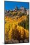 Maroon Bells-Snowmass Wilderness in autumn-Mallorie Ostrowitz-Mounted Photographic Print