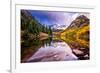 Maroon Bells-Dan Ballard-Framed Photographic Print