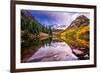 Maroon Bells-Dan Ballard-Framed Photographic Print