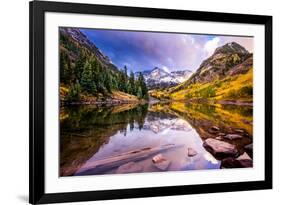 Maroon Bells-Dan Ballard-Framed Photographic Print