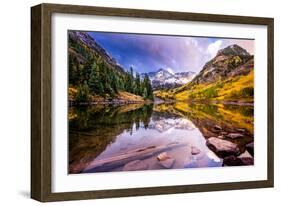 Maroon Bells-Dan Ballard-Framed Photographic Print