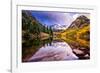 Maroon Bells-Dan Ballard-Framed Photographic Print