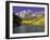 Maroon Lake and Autumn Foliage, Maroon Bells, CO-David Carriere-Framed Premium Photographic Print