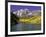 Maroon Lake and Autumn Foliage, Maroon Bells, CO-David Carriere-Framed Photographic Print