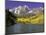 Maroon Lake and Autumn Foliage, Maroon Bells, CO-David Carriere-Mounted Photographic Print