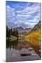 Maroon Lake in the White River National Forest Near Aspen, Colorado, Usa-Chuck Haney-Mounted Photographic Print