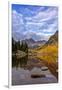 Maroon Lake in the White River National Forest Near Aspen, Colorado, Usa-Chuck Haney-Framed Photographic Print