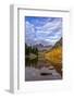 Maroon Lake in the White River National Forest Near Aspen, Colorado, Usa-Chuck Haney-Framed Photographic Print