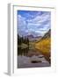 Maroon Lake in the White River National Forest Near Aspen, Colorado, Usa-Chuck Haney-Framed Photographic Print