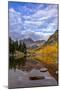 Maroon Lake in the White River National Forest Near Aspen, Colorado, Usa-Chuck Haney-Mounted Photographic Print