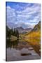 Maroon Lake in the White River National Forest Near Aspen, Colorado, Usa-Chuck Haney-Stretched Canvas