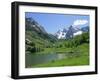 Maroon Lake Near Aspen, Colorado, United States of America, North America-Westwater Nedra-Framed Photographic Print