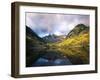 Maroon Lake, View of Autumn Aspens, White River National Forest, Colorado, USA-Stuart Westmorland-Framed Photographic Print